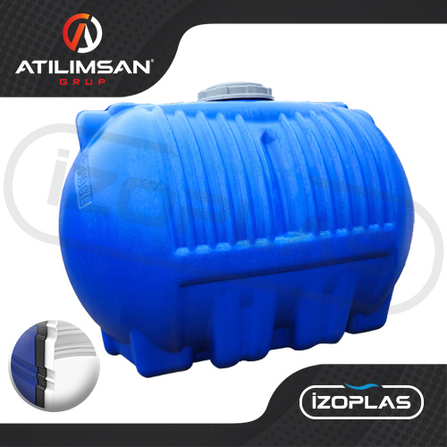 3000 Litre Polietilen Yatay 3 Katmanlı Su Deposu - Görsel 2
