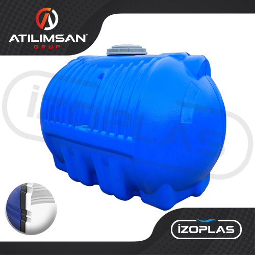 3000 Litre Polietilen Yatay 3 Katmanlı Su Deposu - Görsel 3
