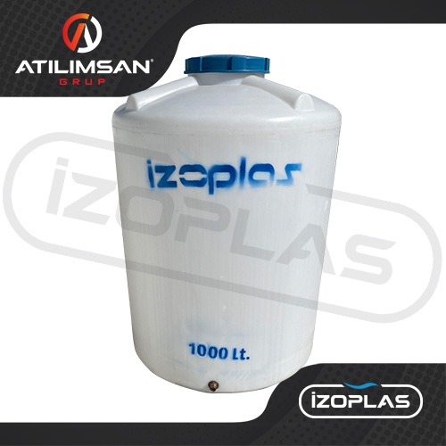 1 Ton Polietilen Dikey Su Deposu