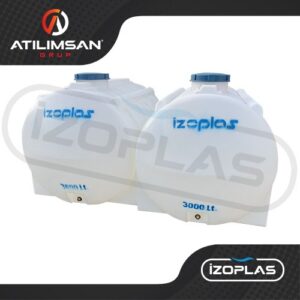 3 Ton Polietilen Yatay Su Deposu