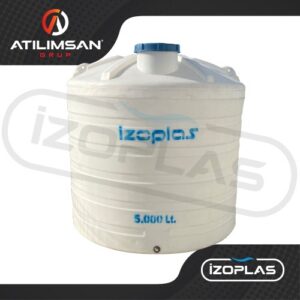 5 Ton Polietilen Dikey Su Deposu