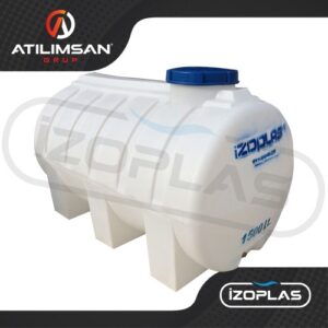1500 Litre Polietilen Yatay Su Deposu