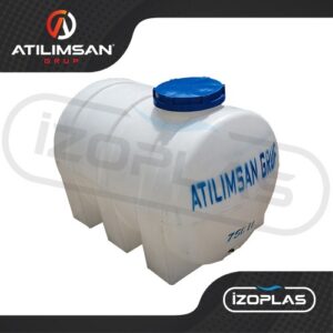 750 Litre Polietilen Yatay Su Deposu