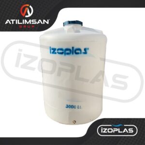 3 Ton Polietilen Dikey Su Deposu