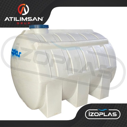 5 Ton Polietilen Yatay Su Deposu - Görsel 2