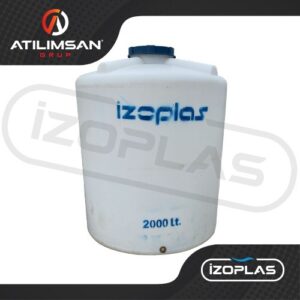 2 Ton Polietilen Dikey Su Deposu