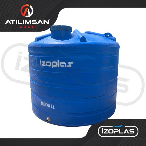 8 Ton Polietilen Dikey Su Deposu - Görsel 2