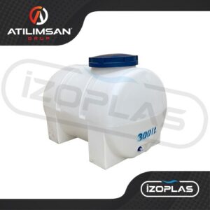 300 Litre Polietilen Yatay Su Deposu