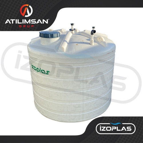 8 Ton Polietilen Dikey Su Deposu - Görsel 3