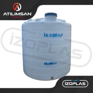 10 Ton Polietilen Dikey Su Deposu