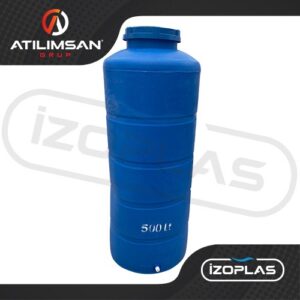 500 Litre Polietilen Dikey Su Deposu