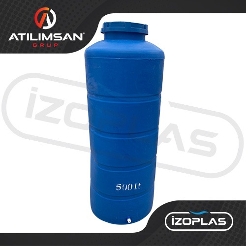 500 Litre Polietilen Dikey Su Deposu