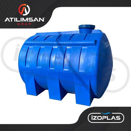 5 Ton Polietilen Yatay Su Deposu - Görsel 3