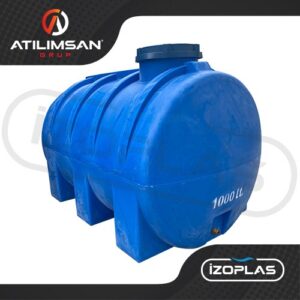1 Ton Polietilen Yatay Su Deposu